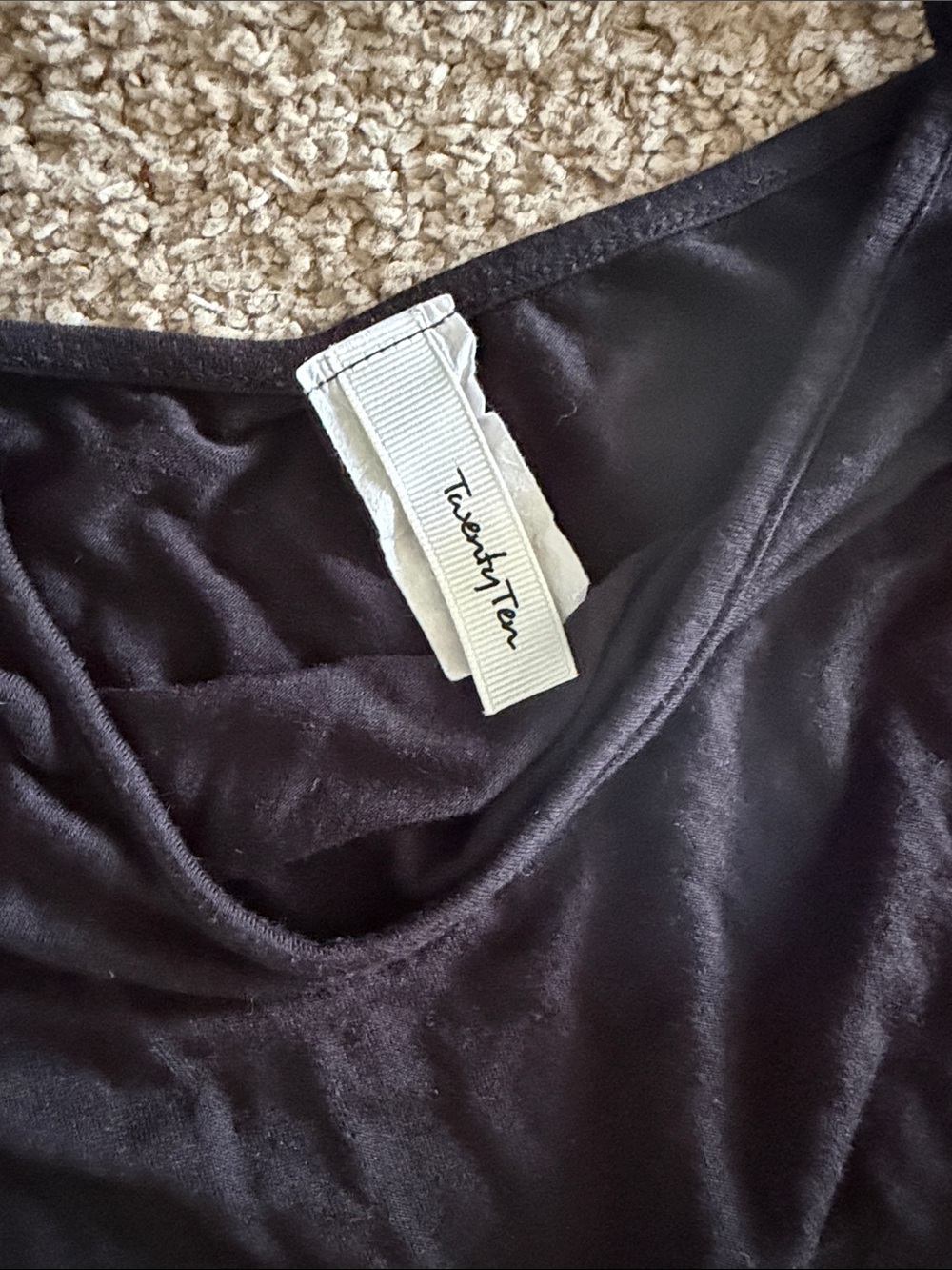 Twenty8Twelve Black Sleeveless Drawstring Wide-Leg Jumpsuit - Picture 2 of 3